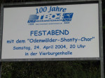 Festabend 24. April 2004 Vierburgenhalle
