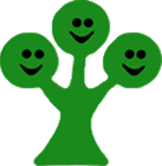 Symbol eines Baumes (grün)