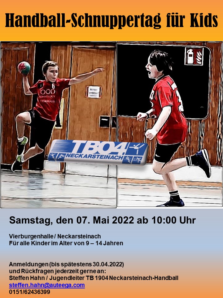 Handball Schnuppertag 2022